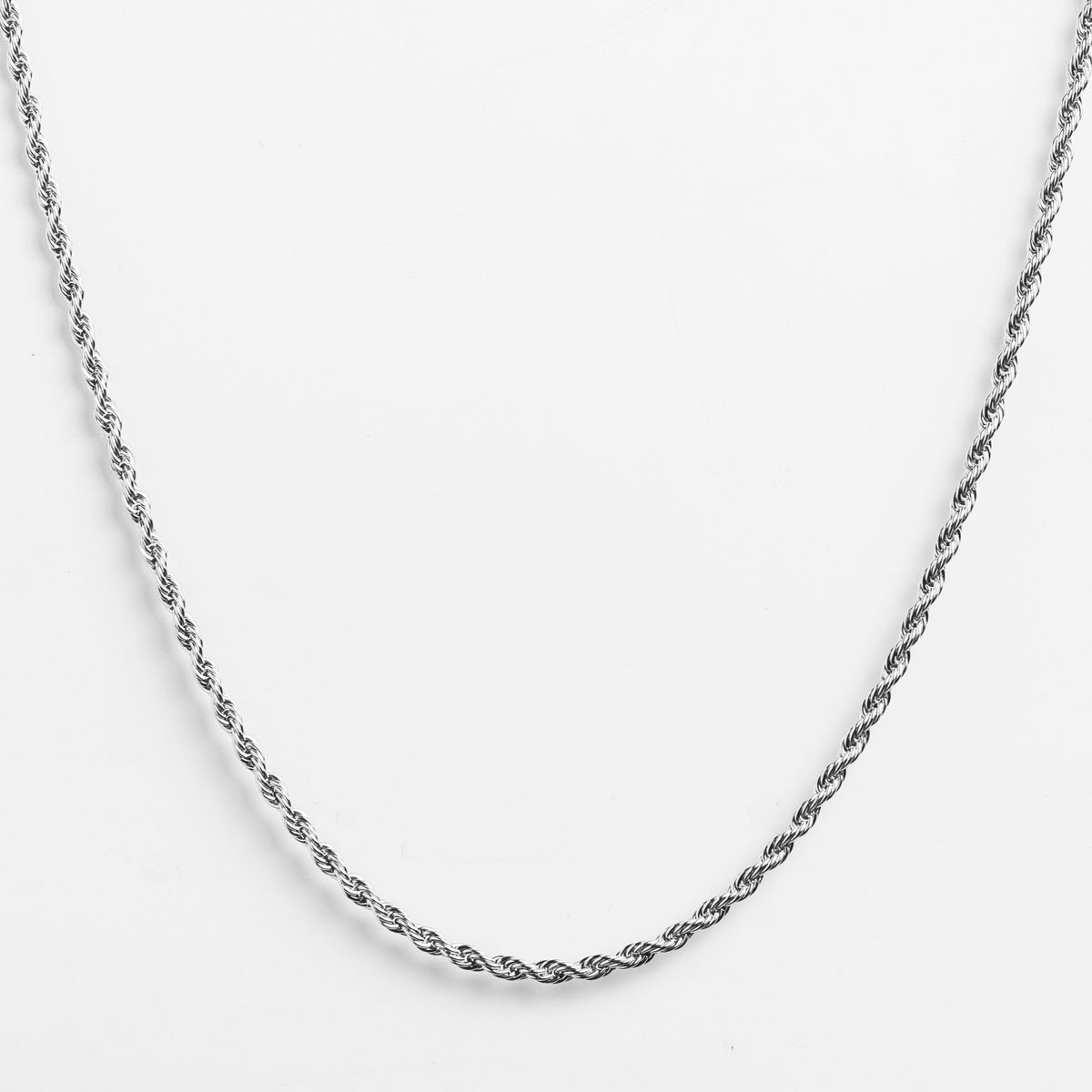 ROPE CHAIN SILVER