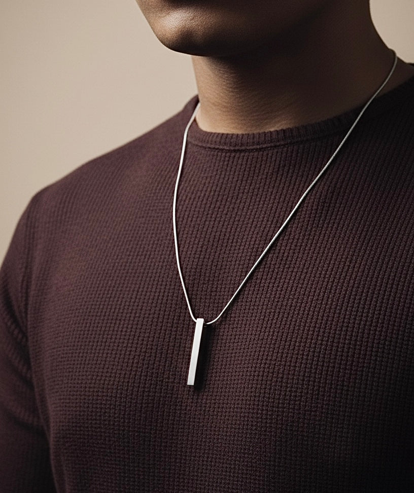 BAR PENDANT NECKLACE