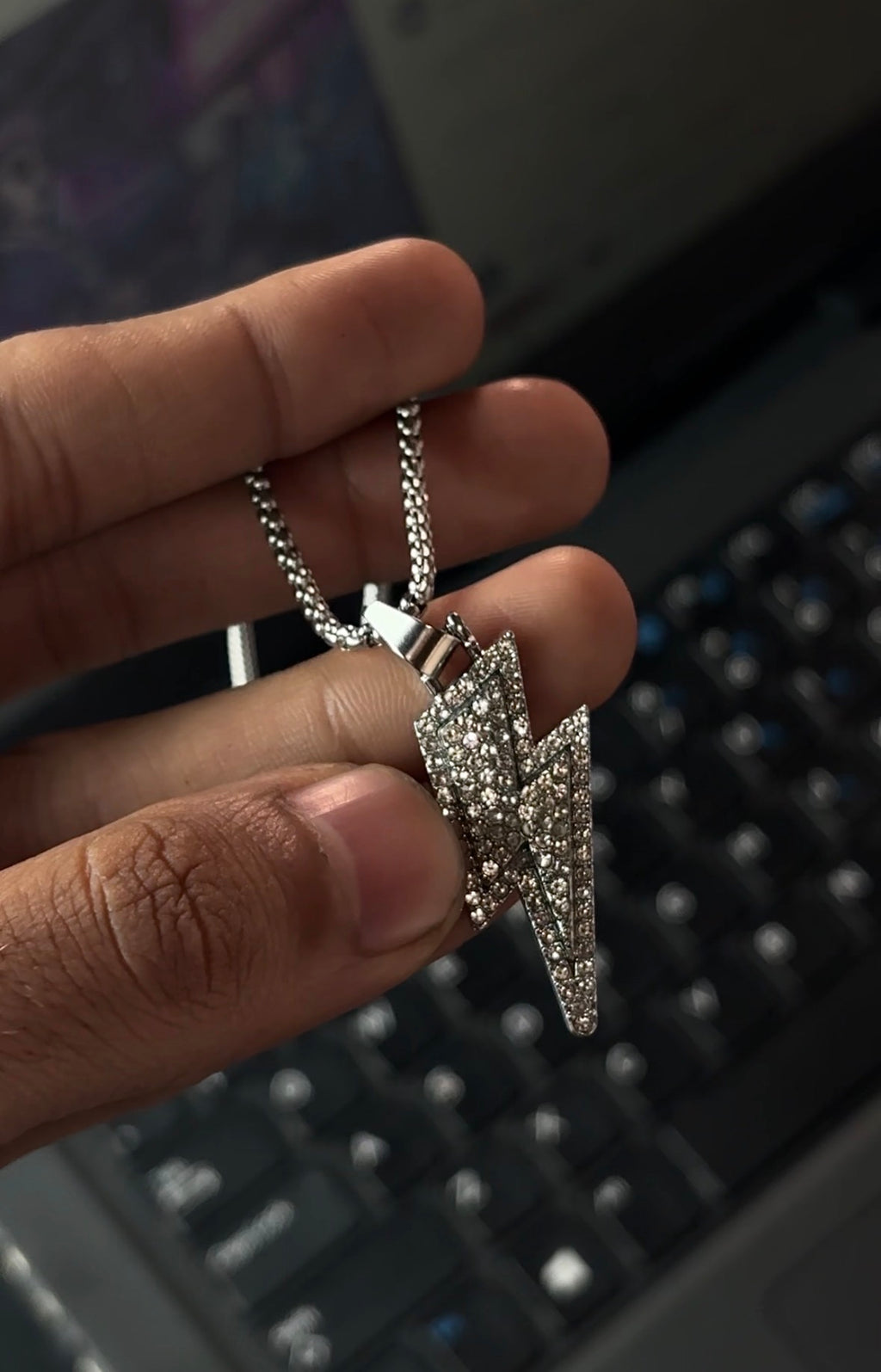 THUNDER BOLT NECKLACE