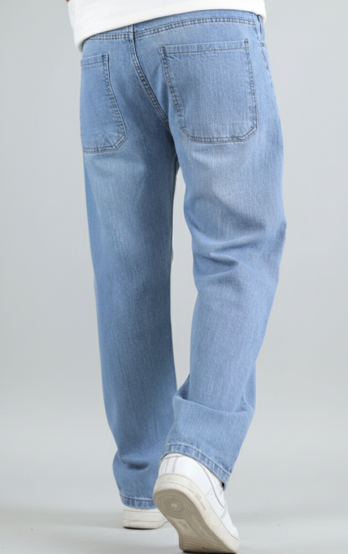 URBAN RENA LIGHT BLUE BAGGY JEANS
